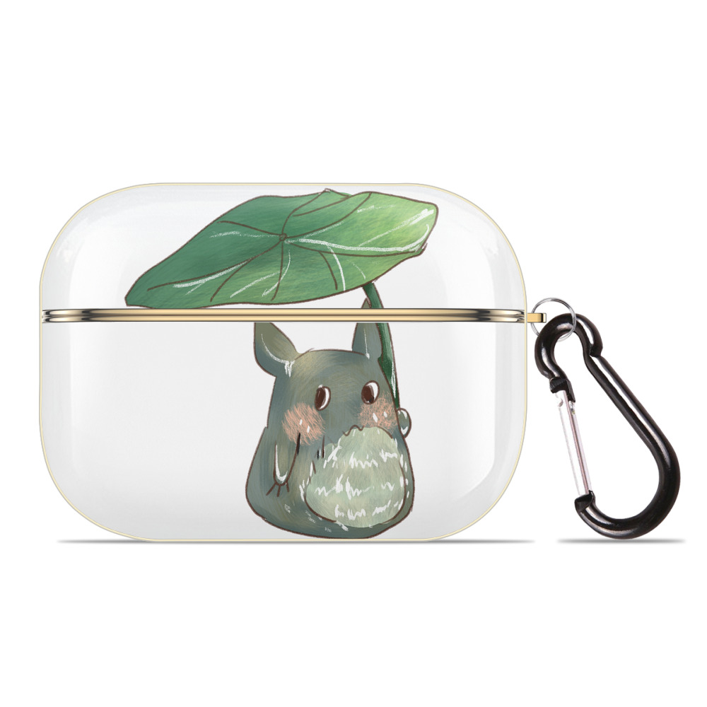 （画像用） となりのトトロ 草壁メイ 草壁サツキ My Neighbor Totoro Satsuki Kusakabe Mei Kusakabe 【AirPods Pro用】ハードシェル保護ケース｜耐衝撃・防指紋・カラビナ付き商品仕様