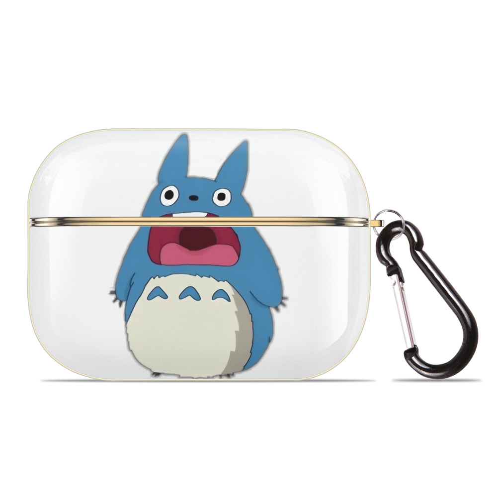 （画像用） となりのトトロ 草壁メイ 草壁サツキ My Neighbor Totoro Satsuki Kusakabe Mei Kusakabe 【AirPods Pro用】ハードシェル保護ケース｜耐衝撃・防指紋・カラビナ付き商品仕様