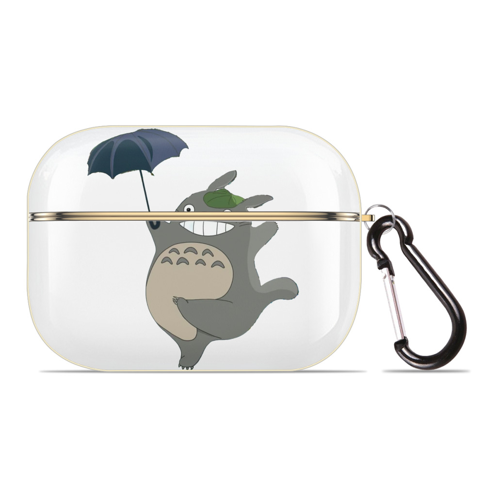 （画像用） となりのトトロ 草壁メイ 草壁サツキ My Neighbor Totoro Satsuki Kusakabe Mei Kusakabe 【AirPods Pro用】ハードシェル保護ケース｜耐衝撃・防指紋・カラビナ付き商品仕様