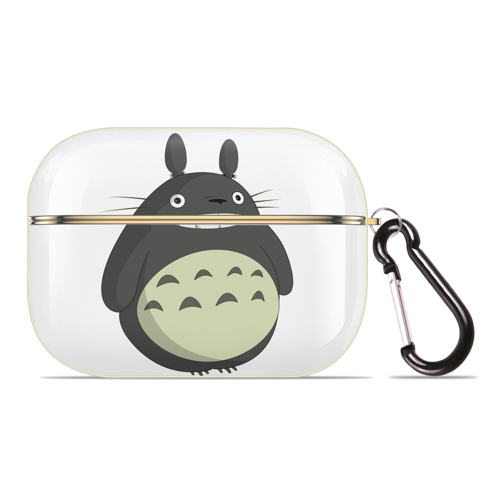（画像用） となりのトトロ 草壁メイ 草壁サツキ My Neighbor Totoro Satsuki Kusakabe Mei Kusakabe 【AirPods Pro用】ハードシェル保護ケース｜耐衝撃・防指紋・カラビナ付き商品仕様