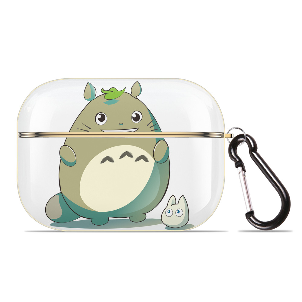 となりのトトロ 草壁メイ 草壁サツキ My Neighbor Totoro Satsuki Kusakabe Mei Kusakabe 【AirPods Pro用】ハードシェル保護ケース｜耐衝撃・防指紋・カラビナ付き商品仕様