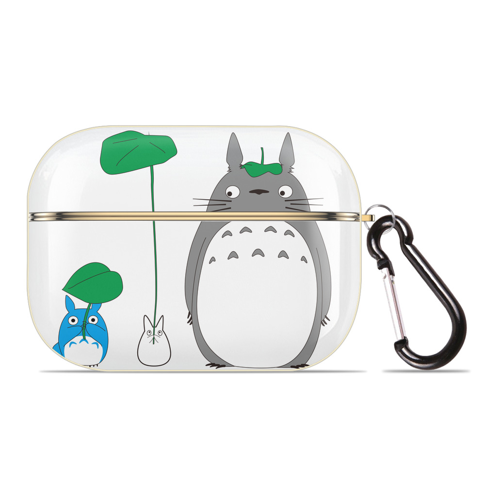 となりのトトロ 草壁メイ 草壁サツキ My Neighbor Totoro Satsuki Kusakabe Mei Kusakabe 【AirPods Pro用】ハードシェル保護ケース｜耐衝撃・防指紋・カラビナ付き商品仕様