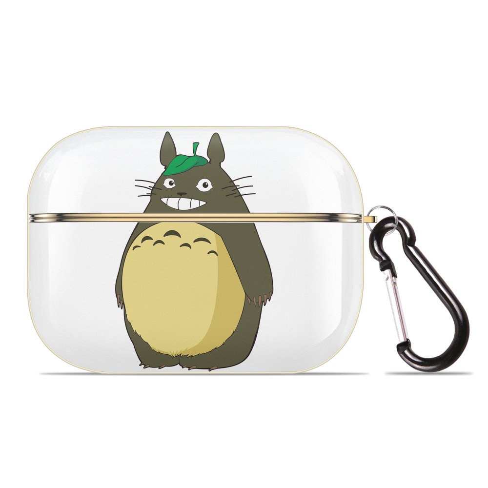 （画像用） となりのトトロ 草壁メイ 草壁サツキ My Neighbor Totoro Satsuki Kusakabe Mei Kusakabe 【AirPods Pro用】ハードシェル保護ケース｜耐衝撃・防指紋・カラビナ付き商品仕様