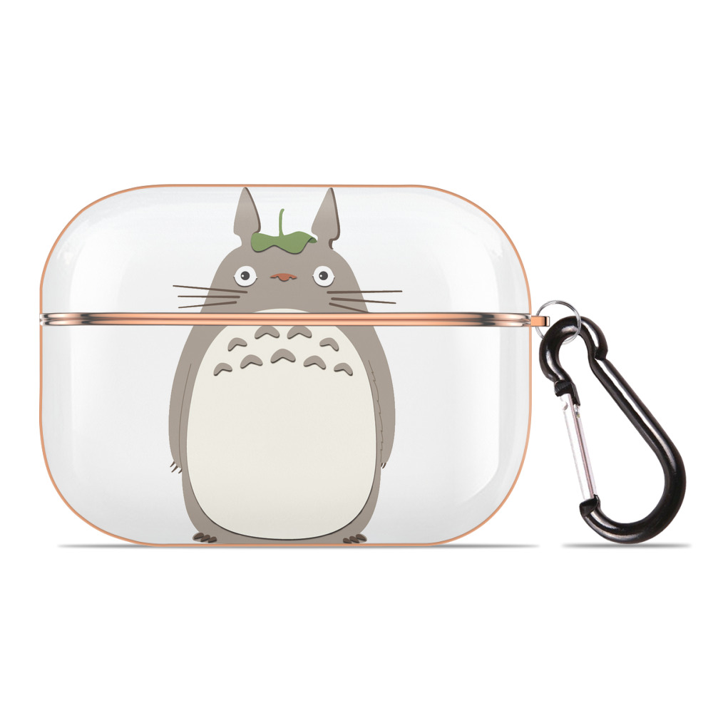 となりのトトロ 草壁メイ 草壁サツキ My Neighbor Totoro Satsuki Kusakabe Mei Kusakabe 【AirPods Pro用】ハードシェル保護ケース｜耐衝撃・防指紋・カラビナ付き商品仕様