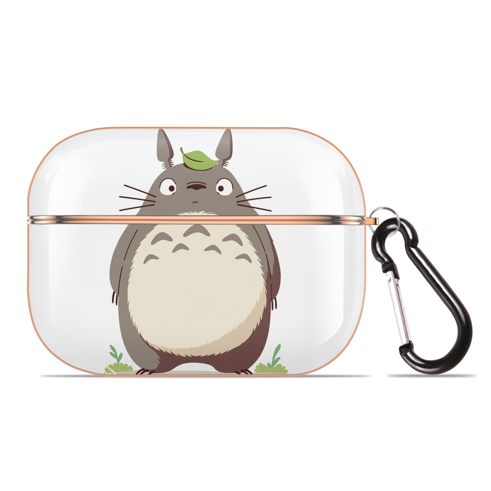 （画像用） となりのトトロ 草壁メイ 草壁サツキ My Neighbor Totoro Satsuki Kusakabe Mei Kusakabe 【AirPods Pro用】ハードシェル保護ケース｜耐衝撃・防指紋・カラビナ付き商品仕様
