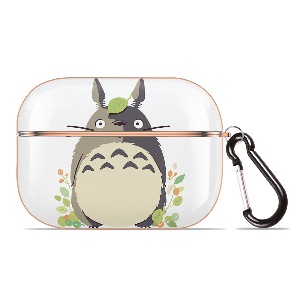 （画像用） となりのトトロ 草壁メイ 草壁サツキ My Neighbor Totoro Satsuki Kusakabe Mei Kusakabe 【AirPods Pro用】ハードシェル保護ケース｜耐衝撃・防指紋・カラビナ付き商品仕様
