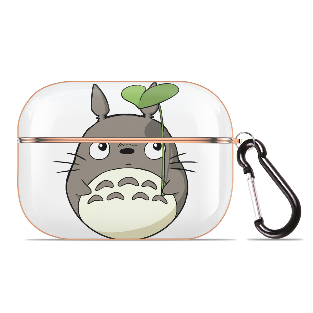 となりのトトロ 草壁メイ 草壁サツキ My Neighbor Totoro Satsuki Kusakabe Mei Kusakabe 【AirPods Pro用】ハードシェル保護ケース｜耐衝撃・防指紋・カラビナ付き商品仕様