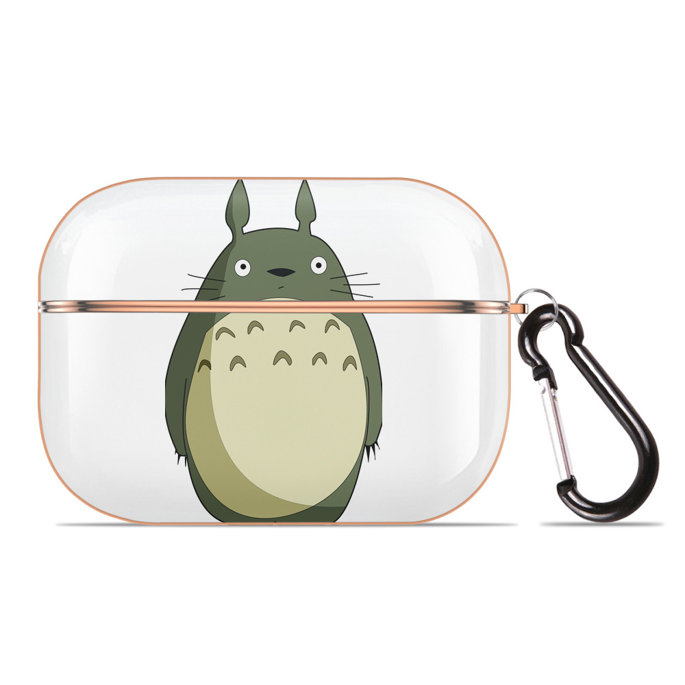 となりのトトロ 草壁メイ 草壁サツキ My Neighbor Totoro Satsuki Kusakabe Mei Kusakabe 【AirPods Pro用】ハードシェル保護ケース｜耐衝撃・防指紋・カラビナ付き商品仕様