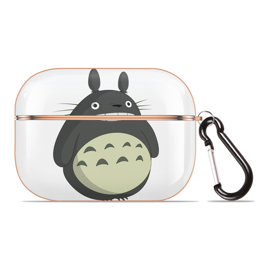 となりのトトロ 草壁メイ 草壁サツキ My Neighbor Totoro Satsuki Kusakabe Mei Kusakabe 【AirPods Pro用】ハードシェル保護ケース｜耐衝撃・防指紋・カラビナ付き商品仕様