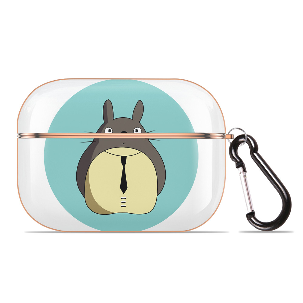 （画像用） となりのトトロ 草壁メイ 草壁サツキ My Neighbor Totoro Satsuki Kusakabe Mei Kusakabe 【AirPods Pro用】ハードシェル保護ケース｜耐衝撃・防指紋・カラビナ付き商品仕様