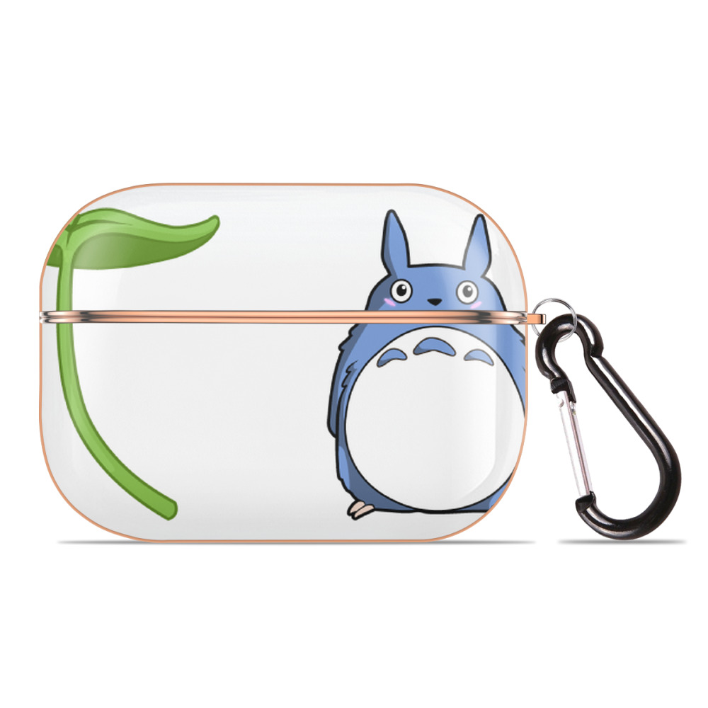 となりのトトロ 草壁メイ 草壁サツキ My Neighbor Totoro Satsuki Kusakabe Mei Kusakabe 【AirPods Pro用】ハードシェル保護ケース｜耐衝撃・防指紋・カラビナ付き商品仕様