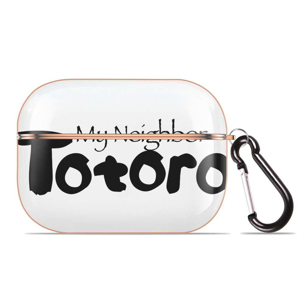 となりのトトロ 草壁メイ 草壁サツキ My Neighbor Totoro Satsuki Kusakabe Mei Kusakabe 【AirPods Pro用】ハードシェル保護ケース｜耐衝撃・防指紋・カラビナ付き商品仕様