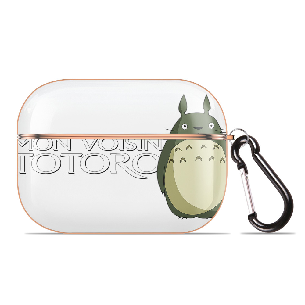 となりのトトロ 草壁メイ 草壁サツキ My Neighbor Totoro Satsuki Kusakabe Mei Kusakabe 【AirPods Pro用】ハードシェル保護ケース｜耐衝撃・防指紋・カラビナ付き商品仕様