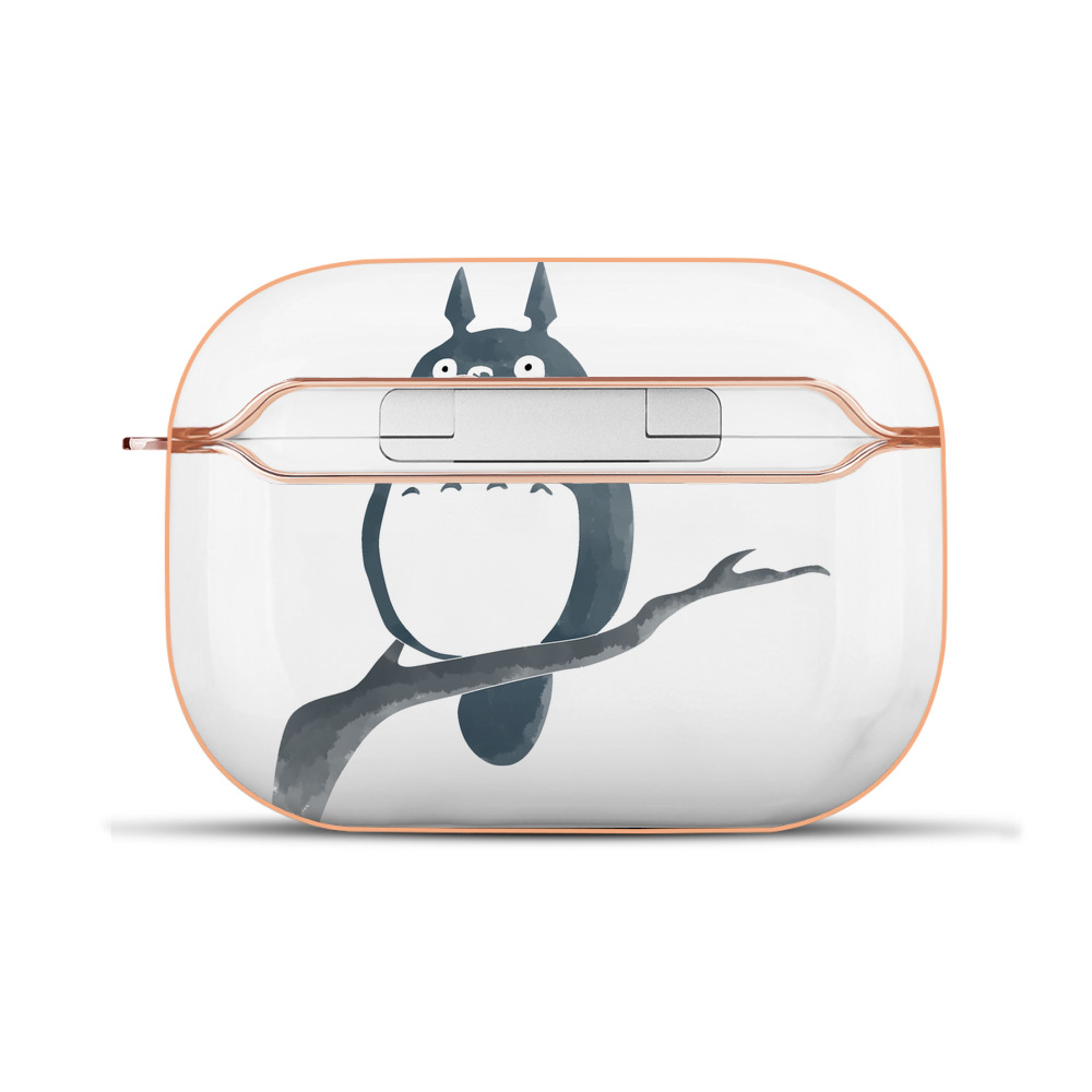 （画像用） となりのトトロ 草壁メイ 草壁サツキ My Neighbor Totoro Satsuki Kusakabe Mei Kusakabe 【AirPods Pro用】ハードシェル保護ケース｜耐衝撃・防指紋・カラビナ付き商品仕様