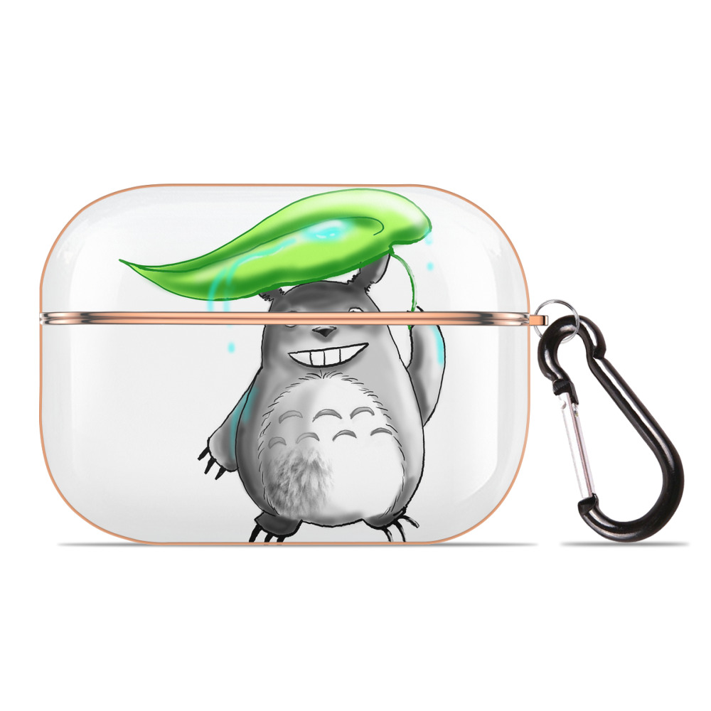 となりのトトロ 草壁メイ 草壁サツキ My Neighbor Totoro Satsuki Kusakabe Mei Kusakabe 【AirPods Pro用】ハードシェル保護ケース｜耐衝撃・防指紋・カラビナ付き商品仕様