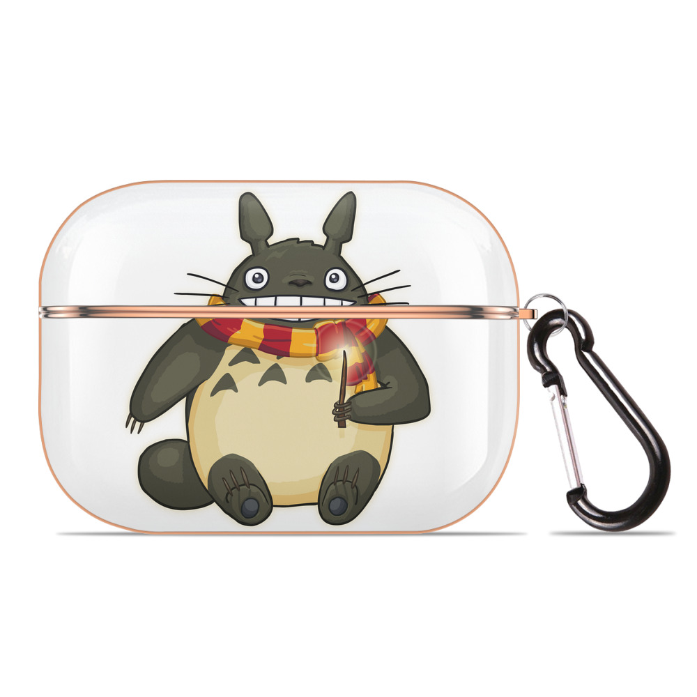 となりのトトロ 草壁メイ 草壁サツキ My Neighbor Totoro Satsuki Kusakabe Mei Kusakabe 【AirPods Pro用】ハードシェル保護ケース｜耐衝撃・防指紋・カラビナ付き商品仕様