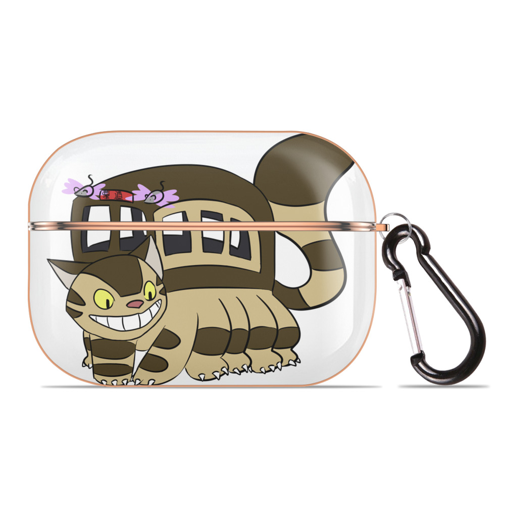 となりのトトロ 草壁メイ 草壁サツキ My Neighbor Totoro Satsuki Kusakabe Mei Kusakabe 【AirPods Pro用】ハードシェル保護ケース｜耐衝撃・防指紋・カラビナ付き商品仕様