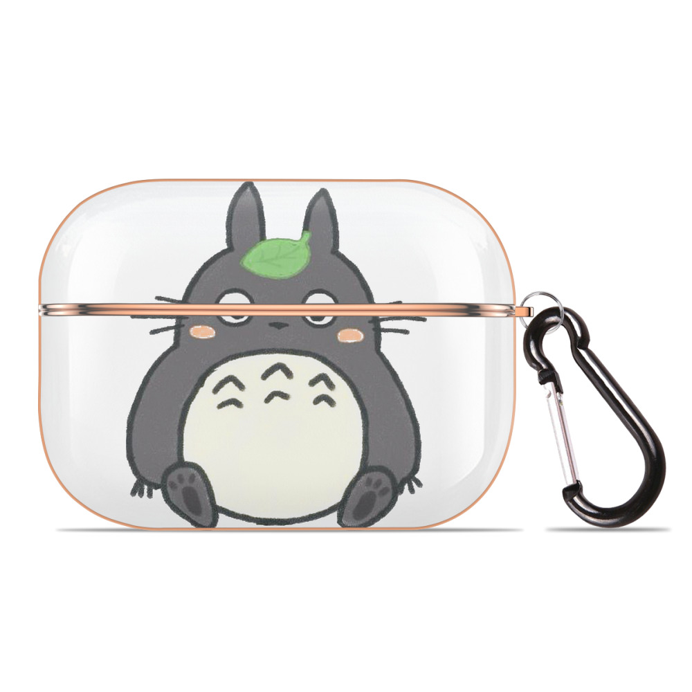 （画像用） となりのトトロ 草壁メイ 草壁サツキ My Neighbor Totoro Satsuki Kusakabe Mei Kusakabe 【AirPods Pro用】ハードシェル保護ケース｜耐衝撃・防指紋・カラビナ付き商品仕様