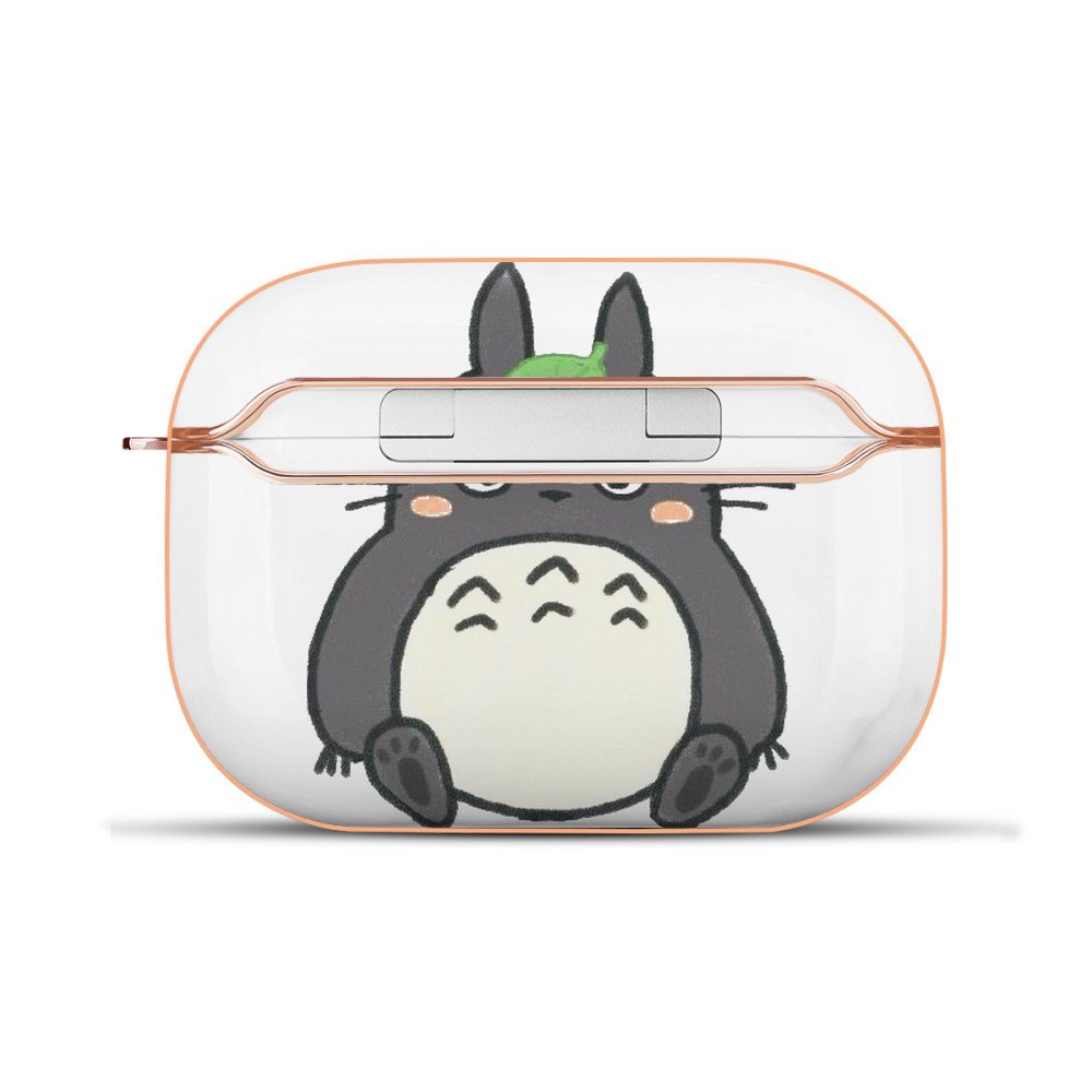 （画像用） となりのトトロ 草壁メイ 草壁サツキ My Neighbor Totoro Satsuki Kusakabe Mei Kusakabe 【AirPods Pro用】ハードシェル保護ケース｜耐衝撃・防指紋・カラビナ付き商品仕様
