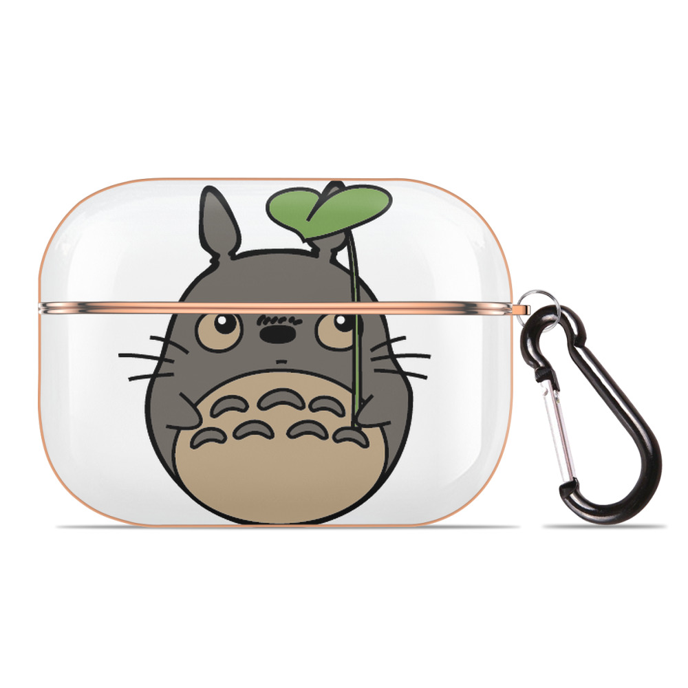 （画像用） となりのトトロ 草壁メイ 草壁サツキ My Neighbor Totoro Satsuki Kusakabe Mei Kusakabe 【AirPods Pro用】ハードシェル保護ケース｜耐衝撃・防指紋・カラビナ付き商品仕様