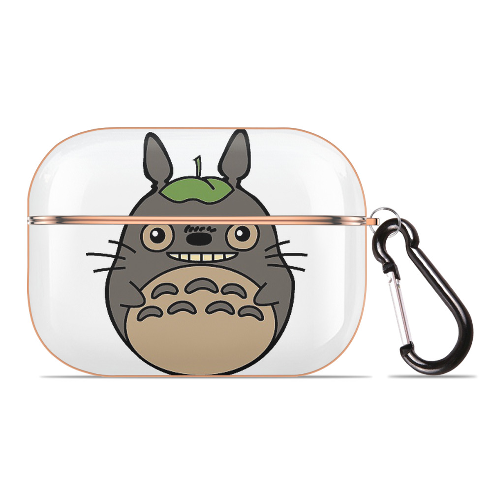 となりのトトロ 草壁メイ 草壁サツキ My Neighbor Totoro Satsuki Kusakabe Mei Kusakabe 【AirPods Pro用】ハードシェル保護ケース｜耐衝撃・防指紋・カラビナ付き商品仕様