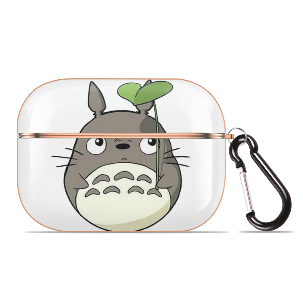 となりのトトロ 草壁メイ 草壁サツキ My Neighbor Totoro Satsuki Kusakabe Mei Kusakabe 【AirPods Pro用】ハードシェル保護ケース｜耐衝撃・防指紋・カラビナ付き商品仕様