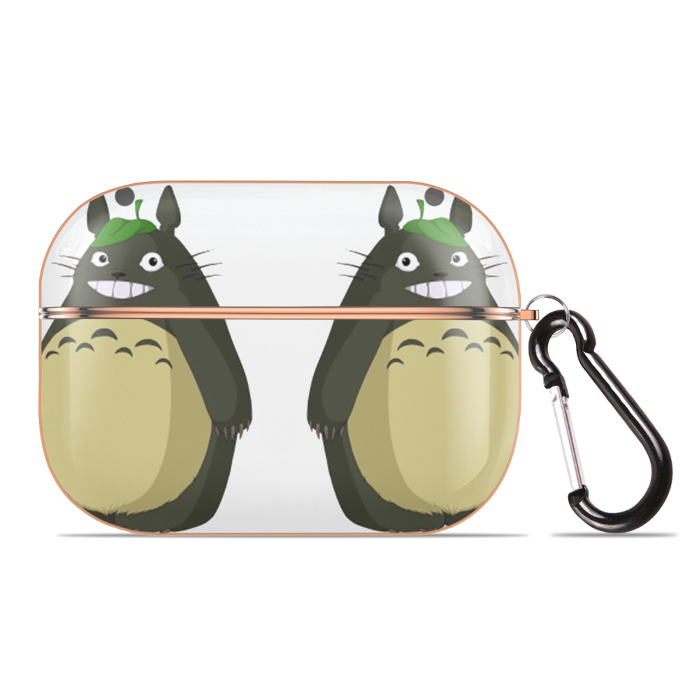 となりのトトロ 草壁メイ 草壁サツキ My Neighbor Totoro Satsuki Kusakabe Mei Kusakabe 【AirPods Pro用】ハードシェル保護ケース｜耐衝撃・防指紋・カラビナ付き商品仕様