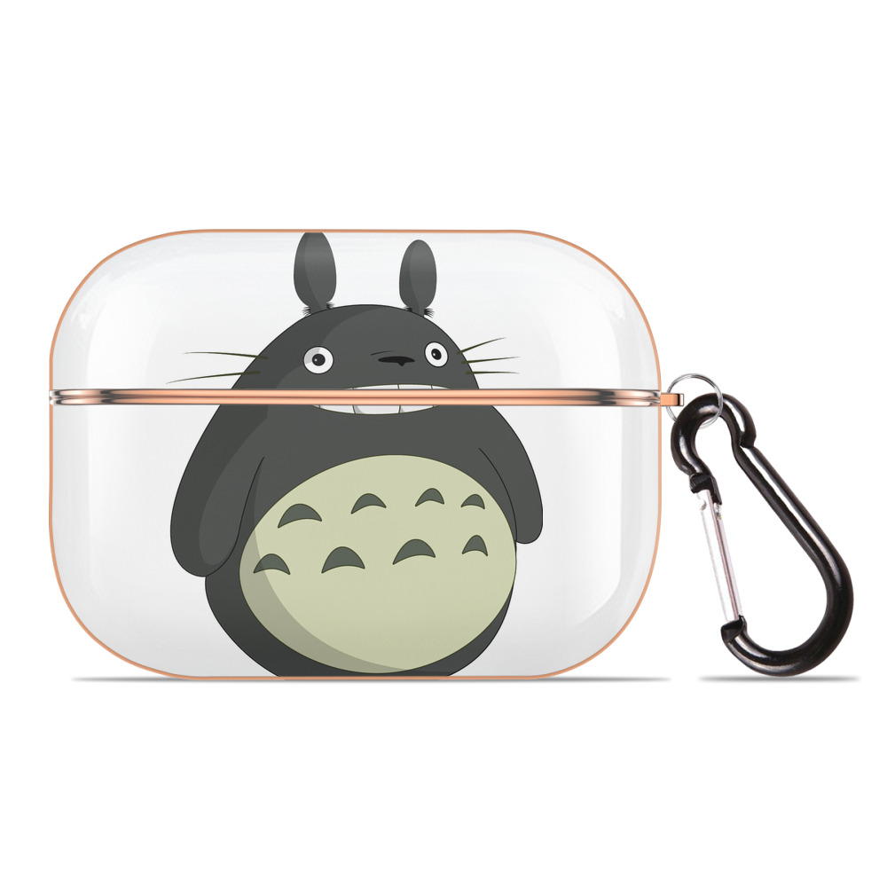 となりのトトロ 草壁メイ 草壁サツキ My Neighbor Totoro Satsuki Kusakabe Mei Kusakabe 【AirPods Pro用】ハードシェル保護ケース｜耐衝撃・防指紋・カラビナ付き商品仕様