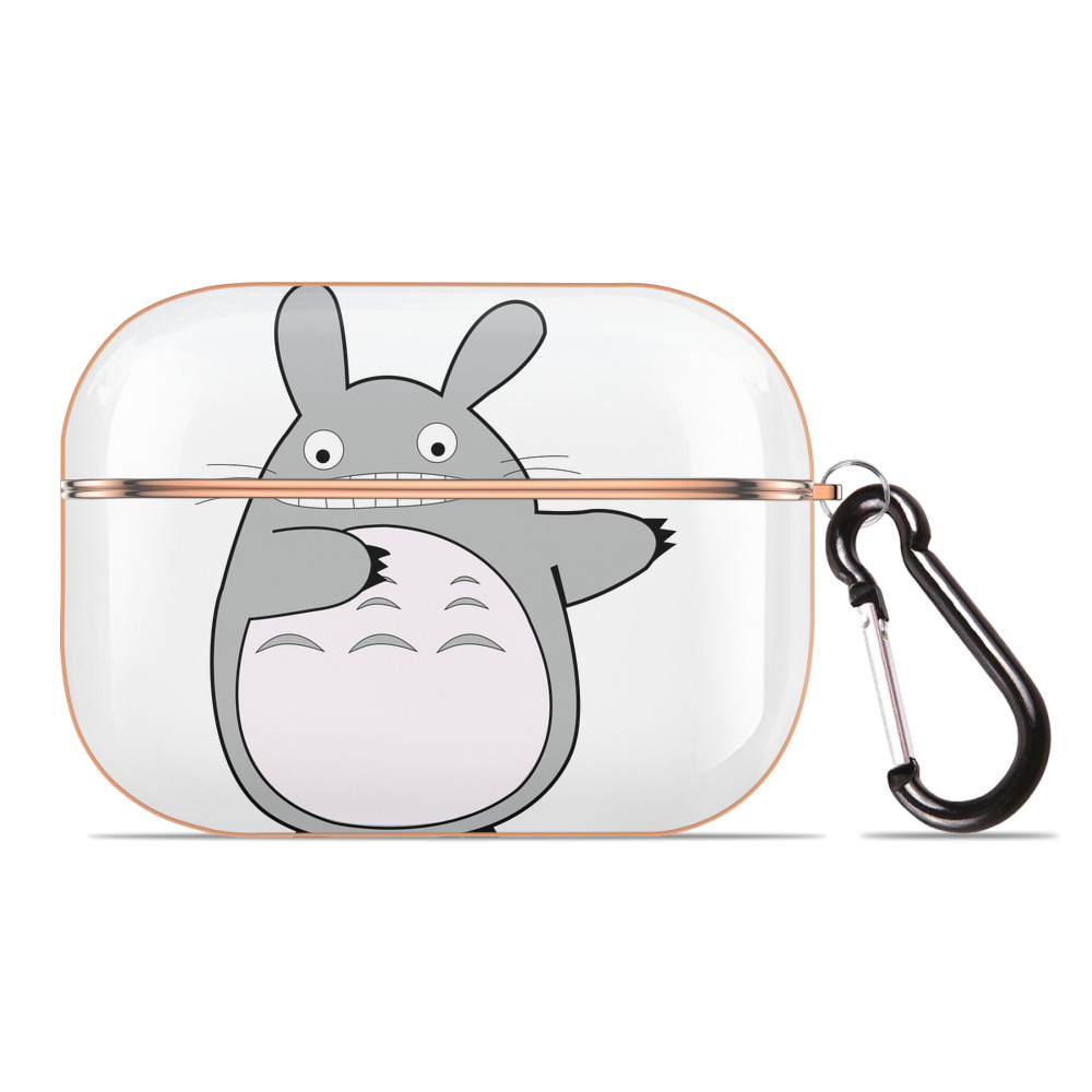 となりのトトロ 草壁メイ 草壁サツキ My Neighbor Totoro Satsuki Kusakabe Mei Kusakabe 【AirPods Pro用】ハードシェル保護ケース｜耐衝撃・防指紋・カラビナ付き商品仕様