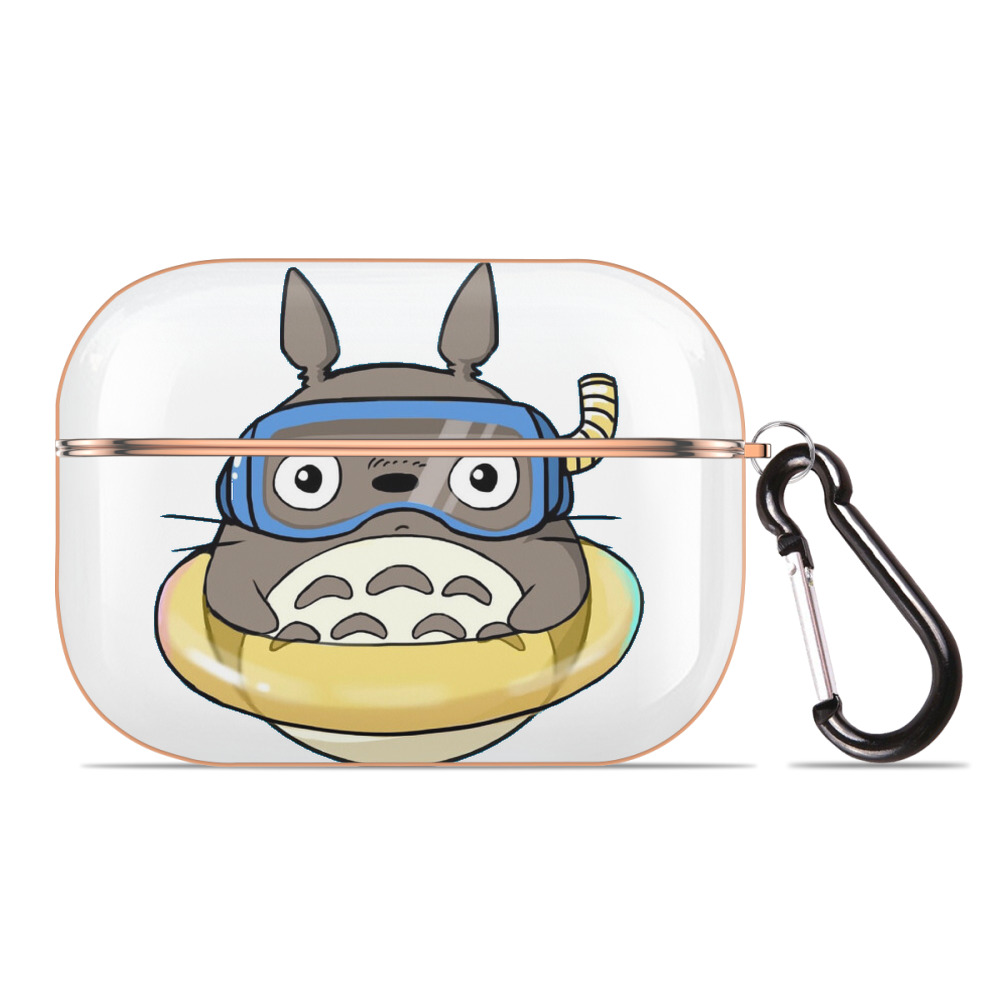 となりのトトロ 草壁メイ 草壁サツキ My Neighbor Totoro Satsuki Kusakabe Mei Kusakabe 【AirPods Pro用】ハードシェル保護ケース｜耐衝撃・防指紋・カラビナ付き商品仕様