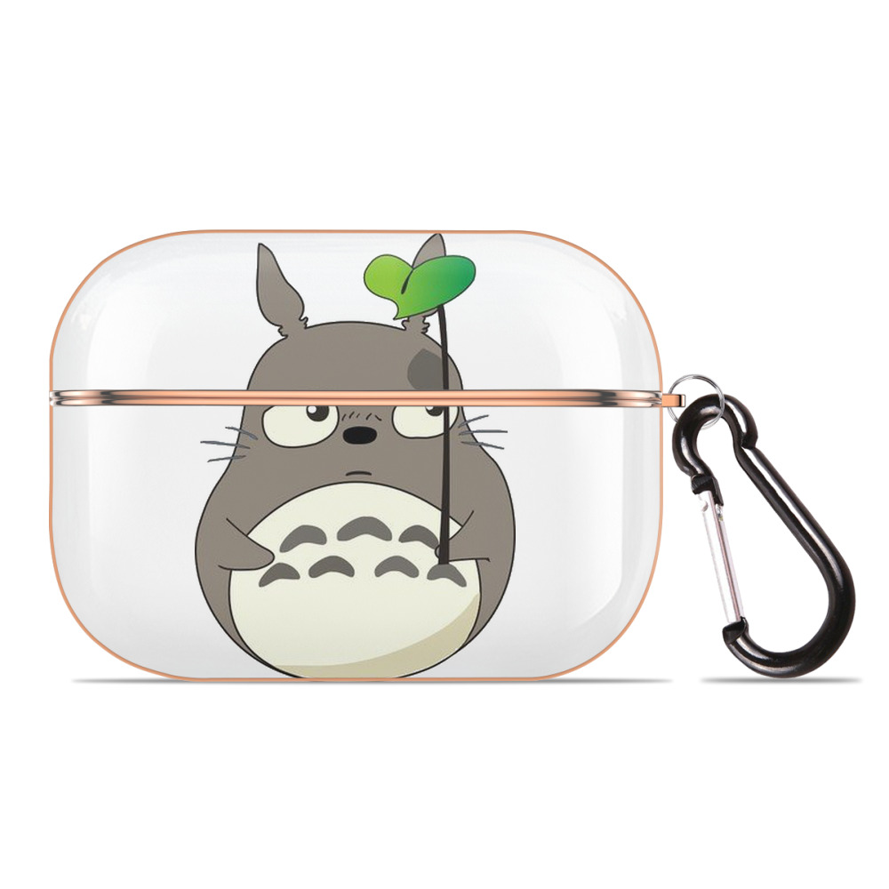 となりのトトロ 草壁メイ 草壁サツキ My Neighbor Totoro Satsuki Kusakabe Mei Kusakabe 【AirPods Pro用】ハードシェル保護ケース｜耐衝撃・防指紋・カラビナ付き商品仕様
