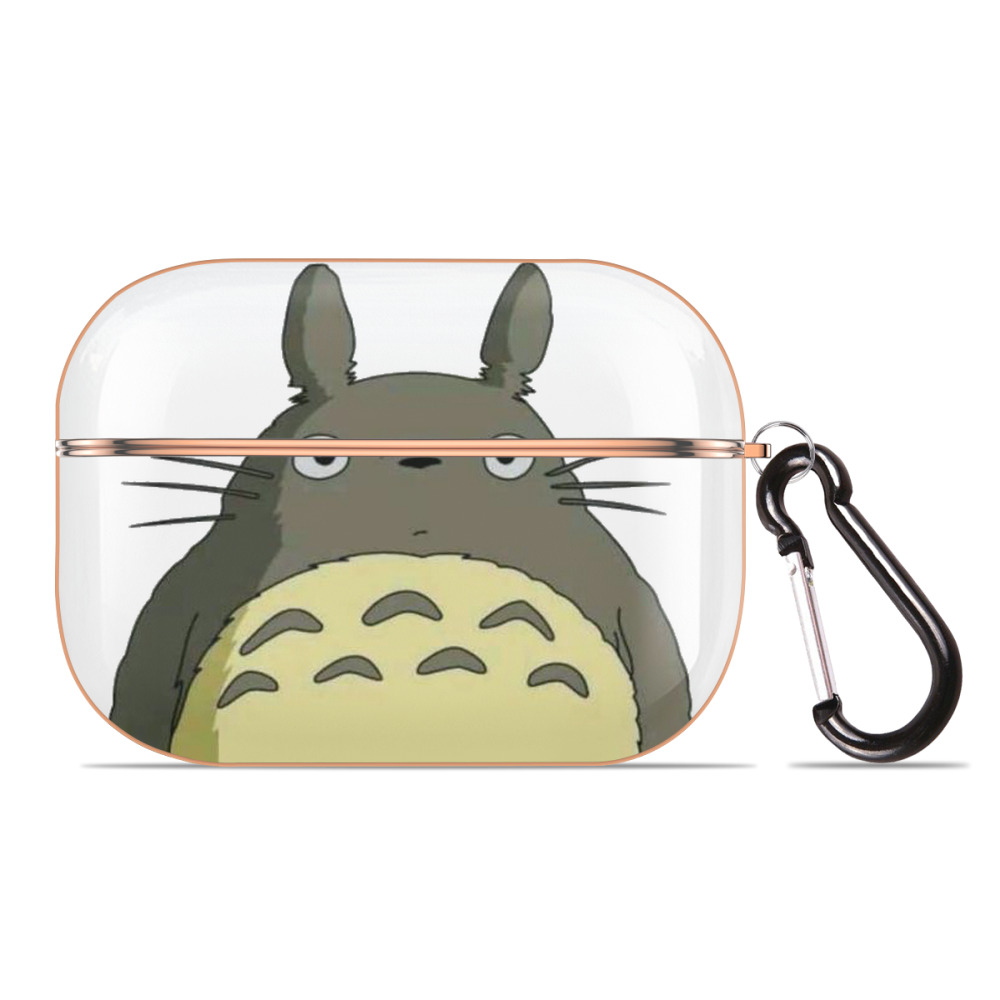 となりのトトロ 草壁メイ 草壁サツキ My Neighbor Totoro Satsuki Kusakabe Mei Kusakabe 【AirPods Pro用】ハードシェル保護ケース｜耐衝撃・防指紋・カラビナ付き商品仕様