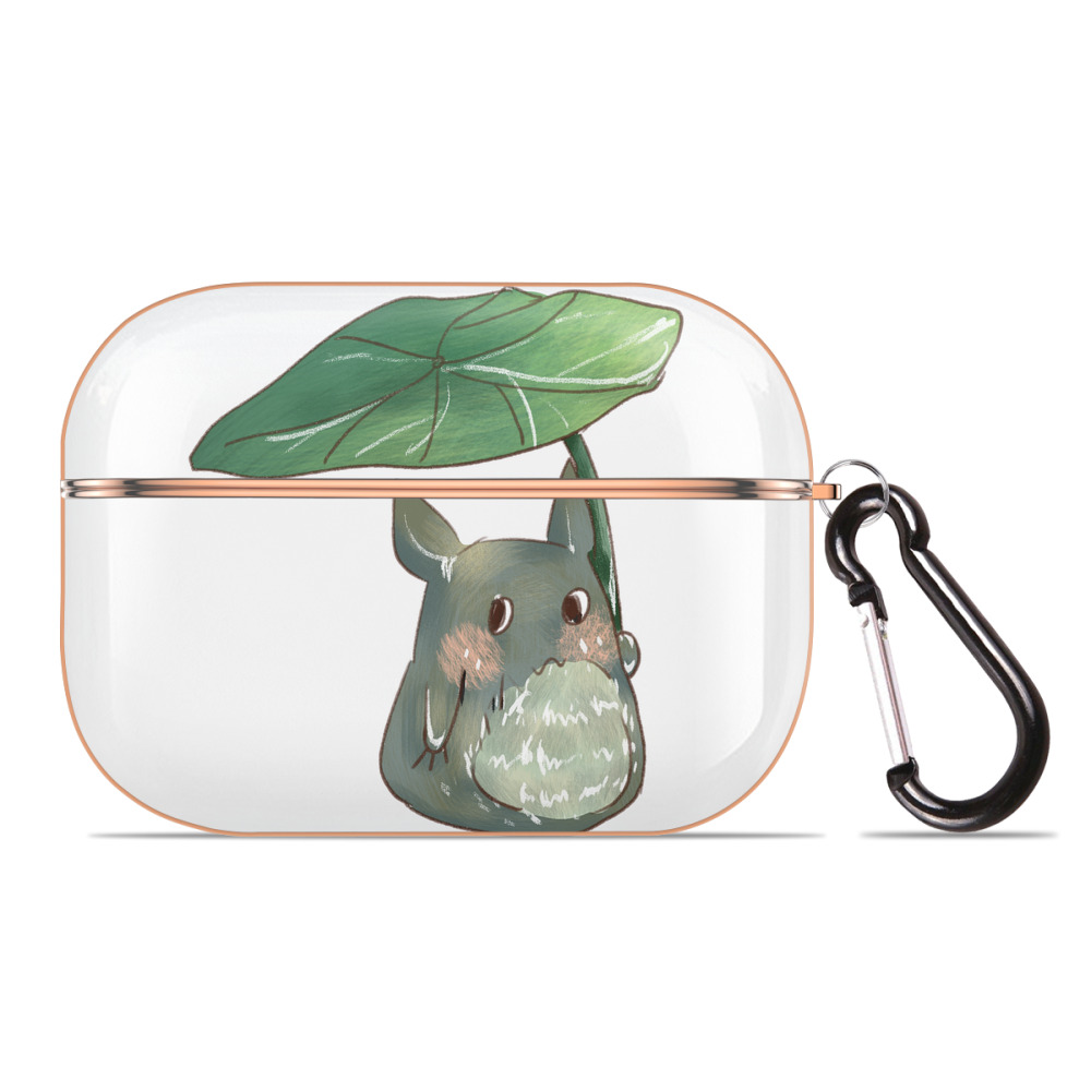 となりのトトロ 草壁メイ 草壁サツキ My Neighbor Totoro Satsuki Kusakabe Mei Kusakabe 【AirPods Pro用】ハードシェル保護ケース｜耐衝撃・防指紋・カラビナ付き商品仕様