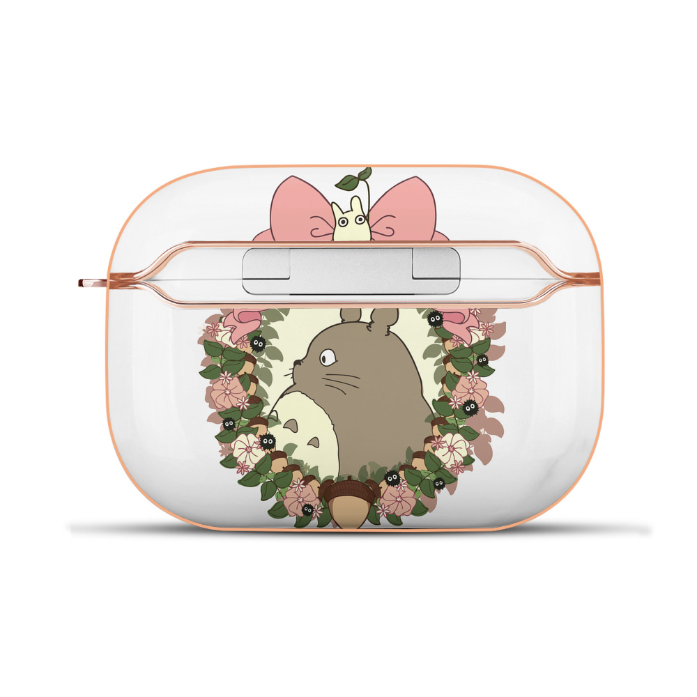 （画像用） となりのトトロ 草壁メイ 草壁サツキ My Neighbor Totoro Satsuki Kusakabe Mei Kusakabe 【AirPods Pro用】ハードシェル保護ケース｜耐衝撃・防指紋・カラビナ付き商品仕様
