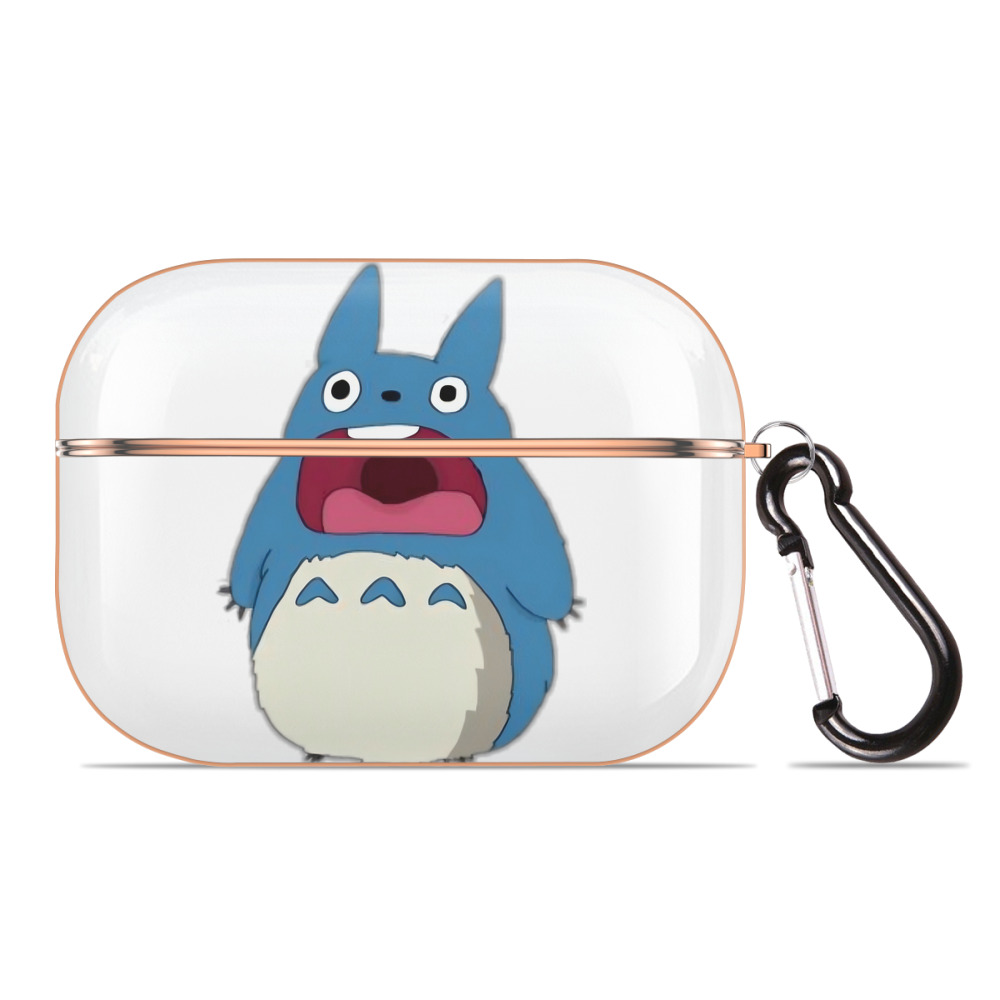 となりのトトロ 草壁メイ 草壁サツキ My Neighbor Totoro Satsuki Kusakabe Mei Kusakabe 【AirPods Pro用】ハードシェル保護ケース｜耐衝撃・防指紋・カラビナ付き商品仕様