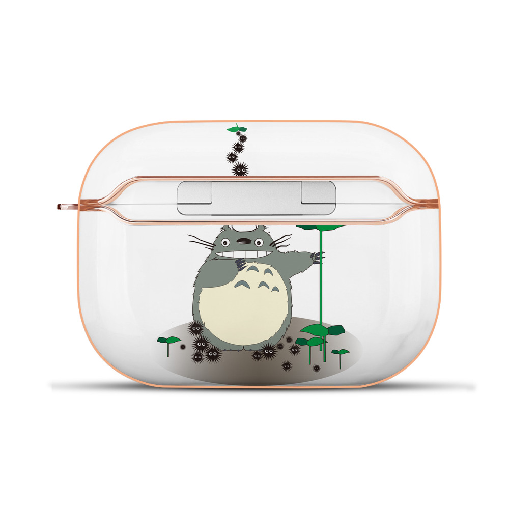 （画像用） となりのトトロ 草壁メイ 草壁サツキ My Neighbor Totoro Satsuki Kusakabe Mei Kusakabe 【AirPods Pro用】ハードシェル保護ケース｜耐衝撃・防指紋・カラビナ付き商品仕様