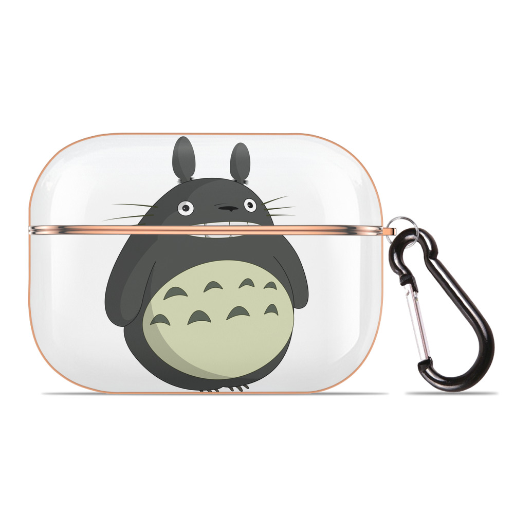 となりのトトロ 草壁メイ 草壁サツキ My Neighbor Totoro Satsuki Kusakabe Mei Kusakabe 【AirPods Pro用】ハードシェル保護ケース｜耐衝撃・防指紋・カラビナ付き商品仕様