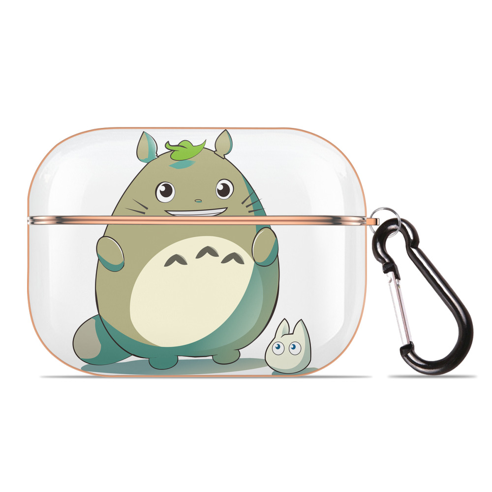 となりのトトロ 草壁メイ 草壁サツキ My Neighbor Totoro Satsuki Kusakabe Mei Kusakabe 【AirPods Pro用】ハードシェル保護ケース｜耐衝撃・防指紋・カラビナ付き商品仕様