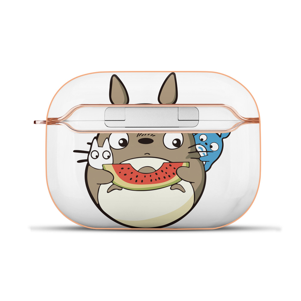 （画像用） となりのトトロ 草壁メイ 草壁サツキ My Neighbor Totoro Satsuki Kusakabe Mei Kusakabe 【AirPods Pro用】ハードシェル保護ケース｜耐衝撃・防指紋・カラビナ付き商品仕様
