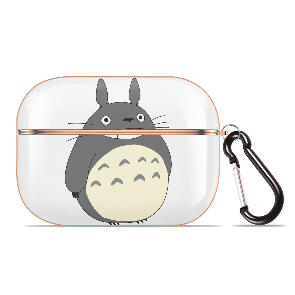 となりのトトロ 草壁メイ 草壁サツキ My Neighbor Totoro Satsuki Kusakabe Mei Kusakabe 【AirPods Pro用】ハードシェル保護ケース｜耐衝撃・防指紋・カラビナ付き商品仕様