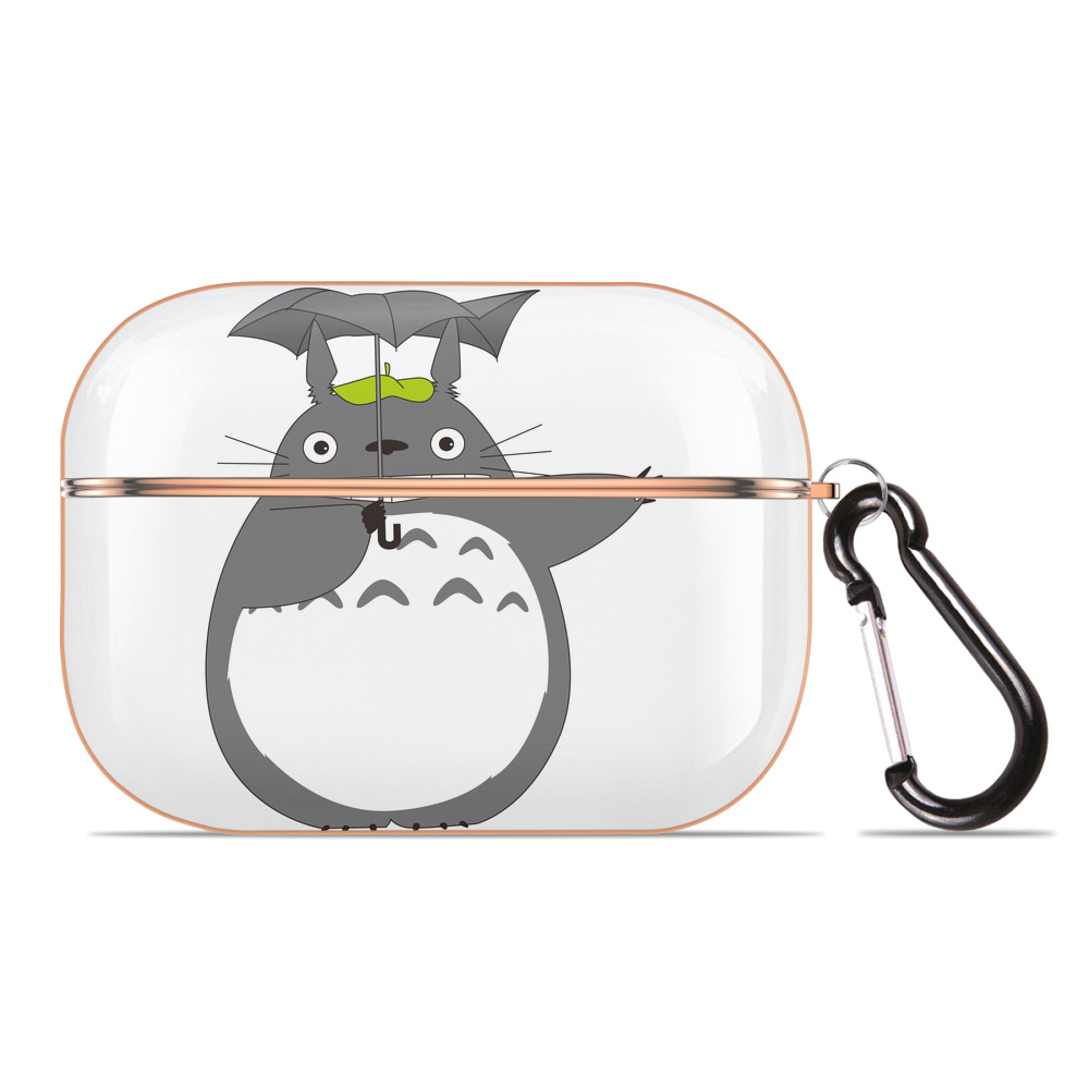 となりのトトロ 草壁メイ 草壁サツキ My Neighbor Totoro Satsuki Kusakabe Mei Kusakabe 【AirPods Pro用】ハードシェル保護ケース｜耐衝撃・防指紋・カラビナ付き商品仕様