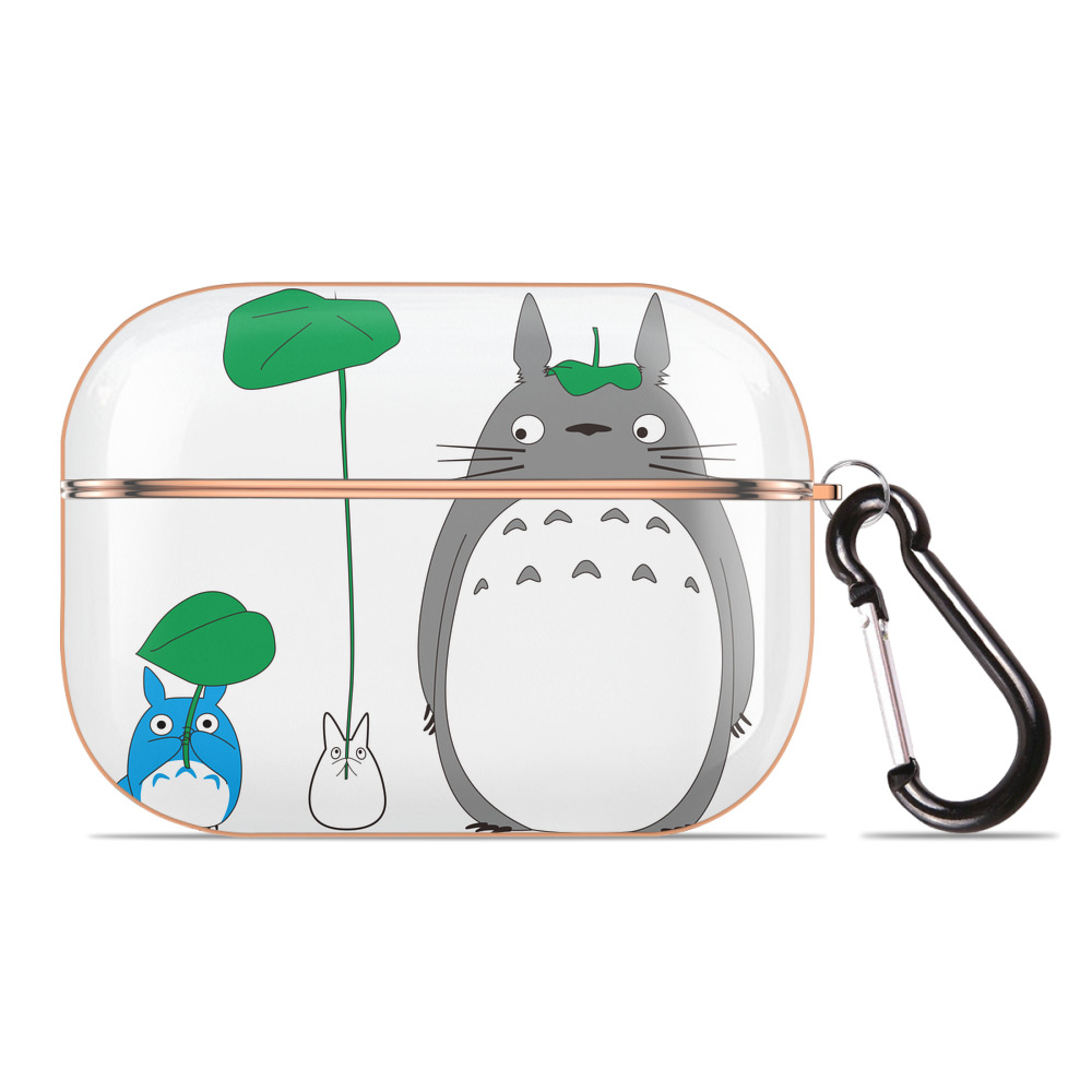 となりのトトロ 草壁メイ 草壁サツキ My Neighbor Totoro Satsuki Kusakabe Mei Kusakabe 【AirPods Pro用】ハードシェル保護ケース｜耐衝撃・防指紋・カラビナ付き商品仕様