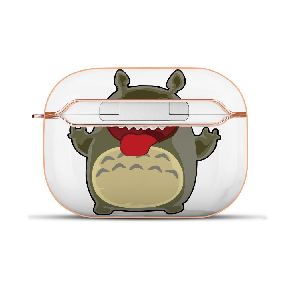 （画像用） となりのトトロ 草壁メイ 草壁サツキ My Neighbor Totoro Satsuki Kusakabe Mei Kusakabe 【AirPods Pro用】ハードシェル保護ケース｜耐衝撃・防指紋・カラビナ付き商品仕様