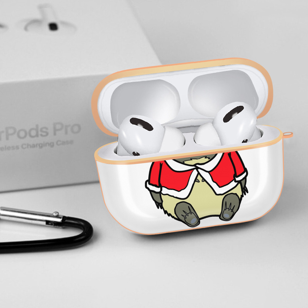 となりのトトロ 草壁メイ 草壁サツキ My Neighbor Totoro Satsuki Kusakabe Mei Kusakabe 【AirPods Pro用】ハードシェル保護ケース｜耐衝撃・防指紋・カラビナ付き商品仕様