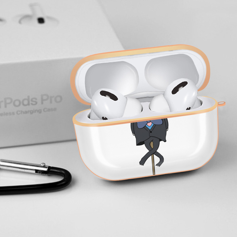 となりのトトロ 草壁メイ 草壁サツキ My Neighbor Totoro Satsuki Kusakabe Mei Kusakabe 【AirPods Pro用】ハードシェル保護ケース｜耐衝撃・防指紋・カラビナ付き商品仕様