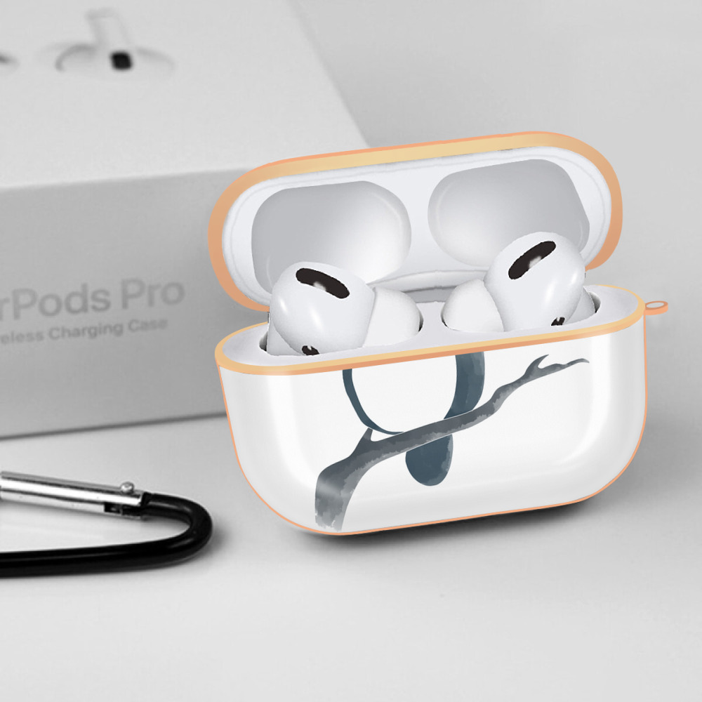 となりのトトロ 草壁メイ 草壁サツキ My Neighbor Totoro Satsuki Kusakabe Mei Kusakabe 【AirPods Pro用】ハードシェル保護ケース｜耐衝撃・防指紋・カラビナ付き商品仕様
