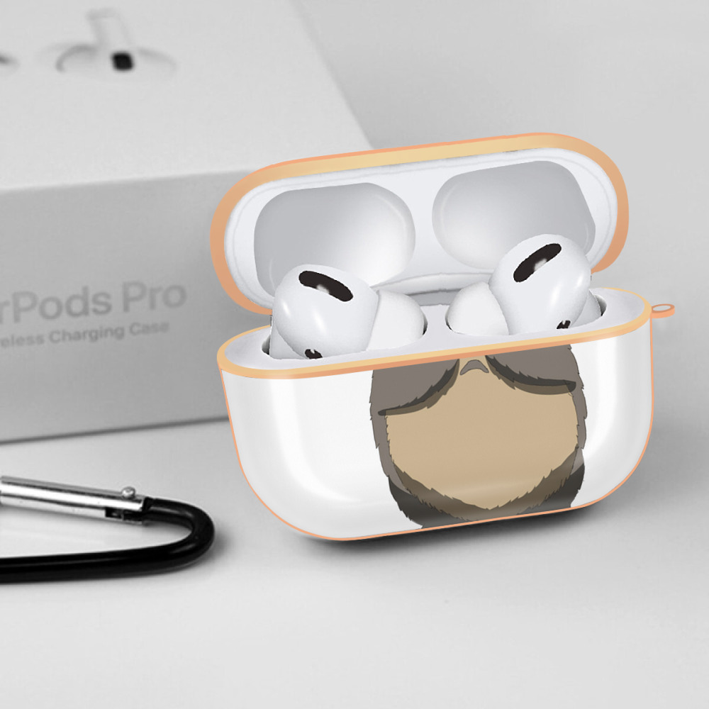 となりのトトロ 草壁メイ 草壁サツキ My Neighbor Totoro Satsuki Kusakabe Mei Kusakabe 【AirPods Pro用】ハードシェル保護ケース｜耐衝撃・防指紋・カラビナ付き商品仕様