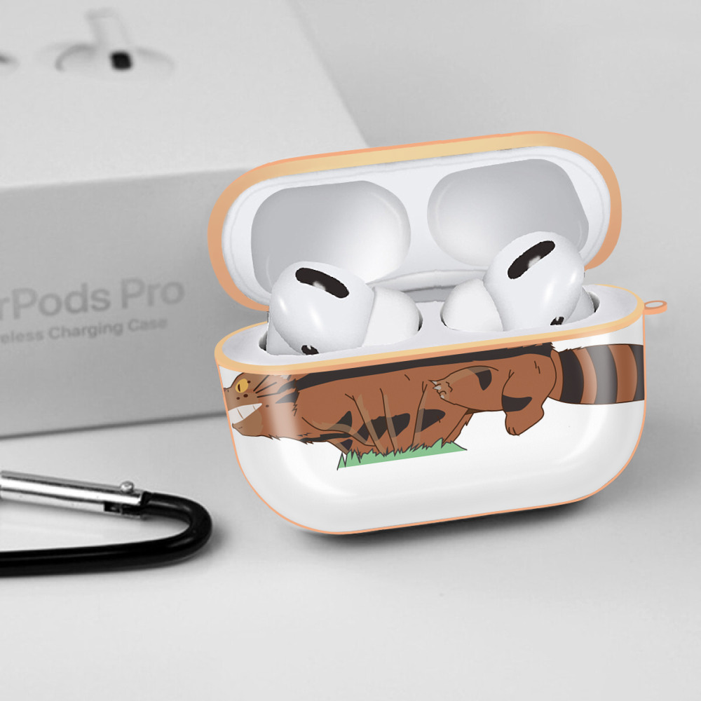 となりのトトロ 草壁メイ 草壁サツキ My Neighbor Totoro Satsuki Kusakabe Mei Kusakabe 【AirPods Pro用】ハードシェル保護ケース｜耐衝撃・防指紋・カラビナ付き商品仕様